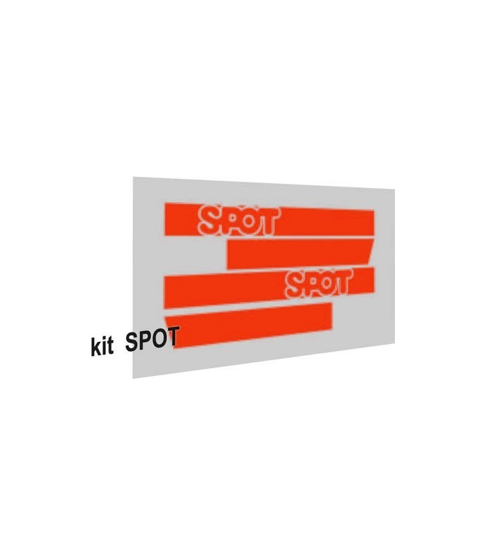 Autocollants Spot Orange Autocollants Spot Orange