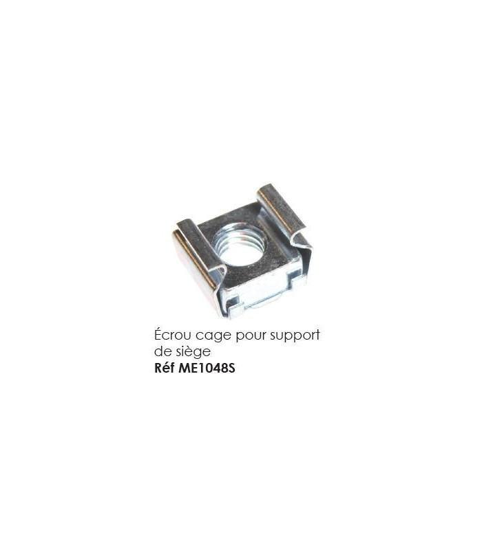 Ecrou cage pour support de siège Ecrou cage pour support de siège