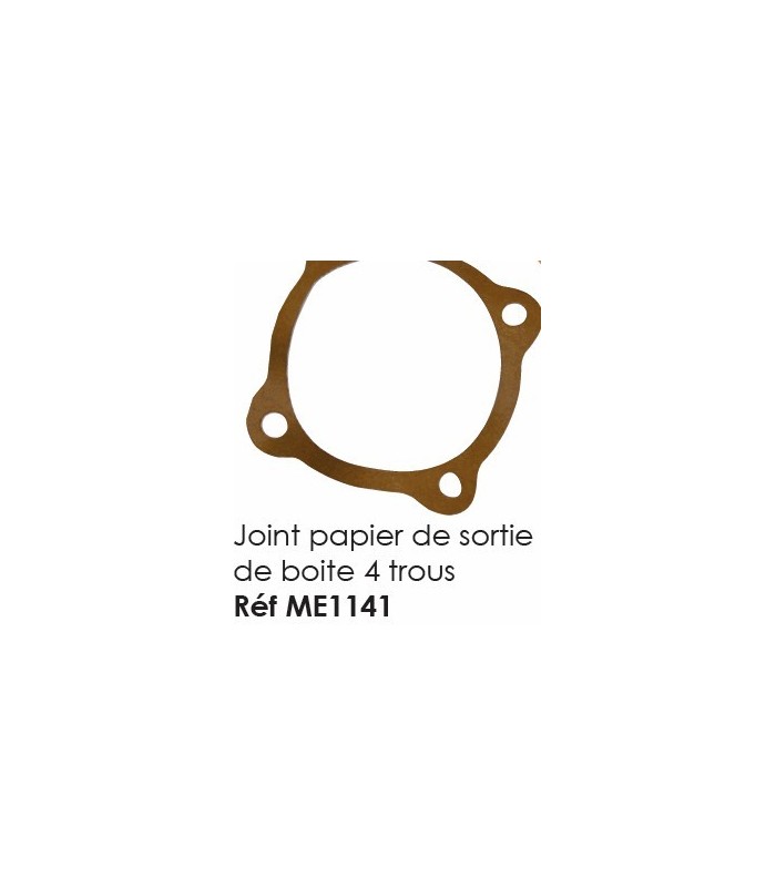 Joint en papier de sortie de boite de vitesse 4 trous Joint en papier de sortie de boite de vitesse 4 trous