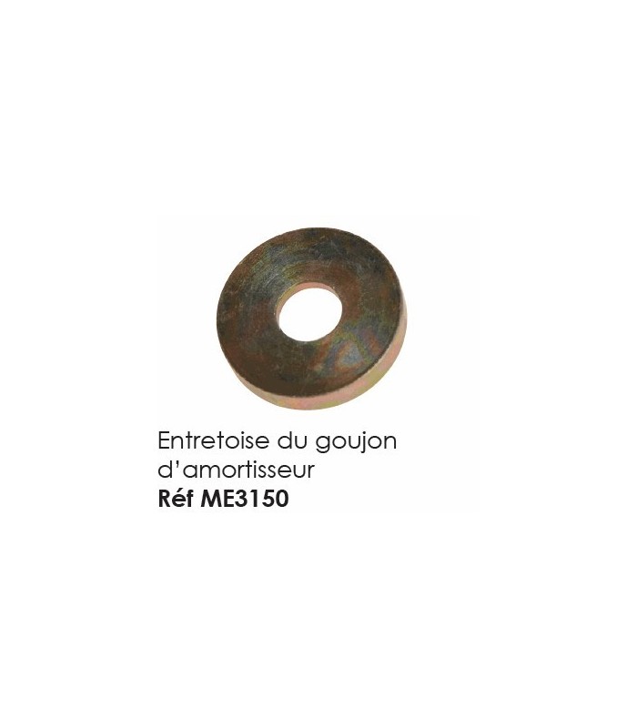 Entretoise du goujon d’amortisseur Entretoise du goujon d’amortisseur