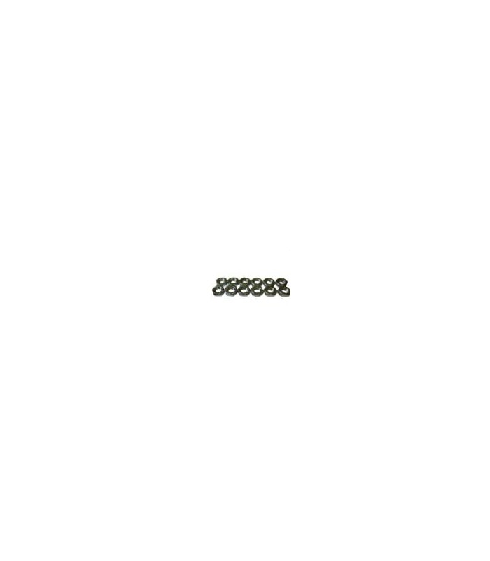 ECROUS DE BAGUETTE DE VOLET D'AIR x12 ECROUS DE BAGUETTE DE VOLET D'AIR x12