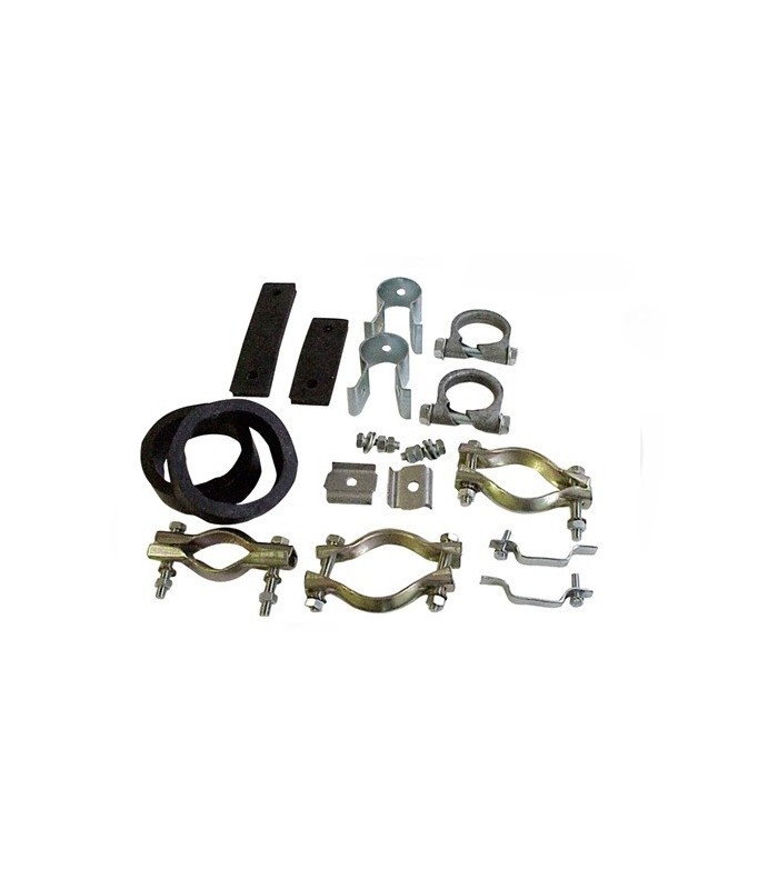 Kit colliers complets pour échappement 2CV Kit colliers complets pour échappement 2CV
