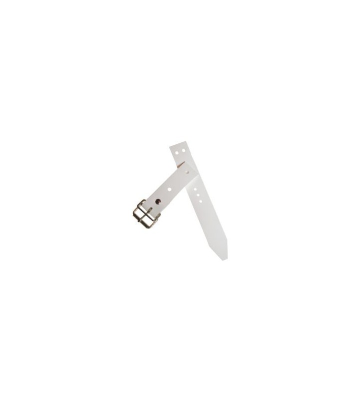 Jeu de sanglon + contre sanglon Blanc Jeu de sanglon + contre sanglon Blanc
