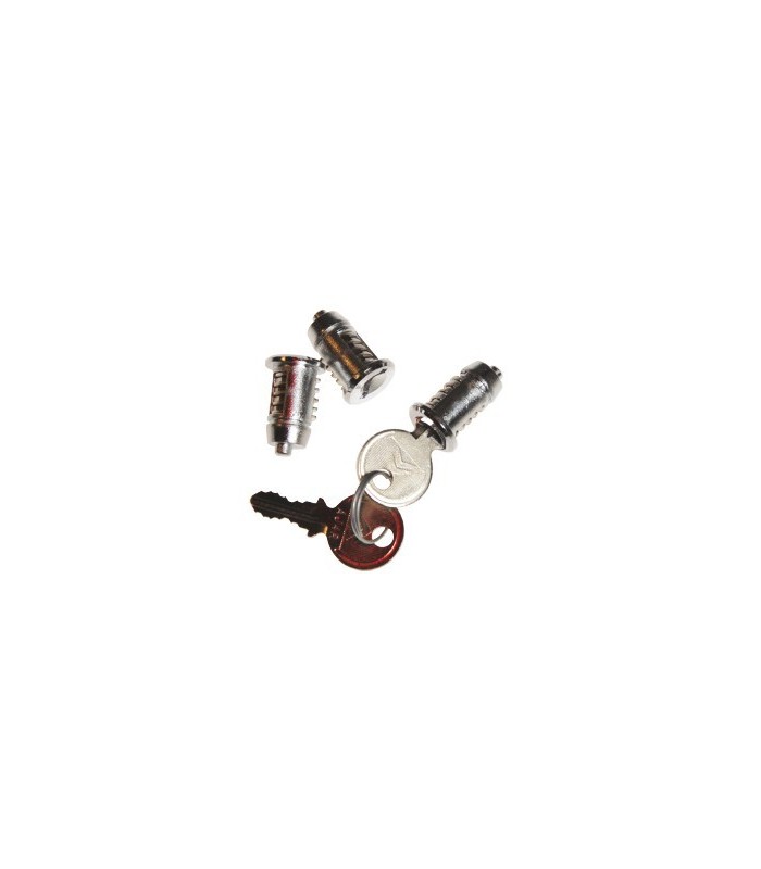Jeu de 3 barillets de porte Méhari et 2cv Jeu de 3 barillets de porte Méhari et 2cv