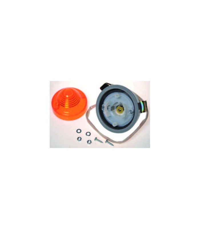 Feu Clignotant AV complet support plastique Gris Gauche Feu Clignotant AV complet support plastique Gris Gauche
