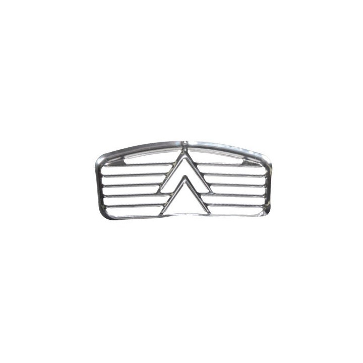 Calandre en aluminium polie pour 2cv 01/1961 à 1965