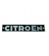 Plaque centrale «Citroën» de pare-chocs ARR avant 03/1963