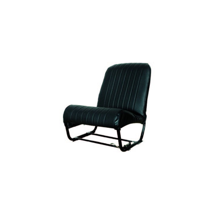 Ensemble de garnitures skaï Noir perforé 1 banquette AV + 1
banquette ARR