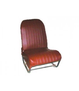 Ensemble de garnitures skaï Marron perforé 2 sièges symétriques + 1 banquette ARR