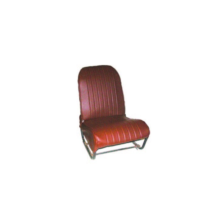 Ensemble de garnitures skaï Marron perforé 2 sièges asymétriques + 1 banquette ARR