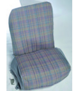 Ensemble de garniture tissu écossais 1 banquette AV
+ 1 banquette ARR
