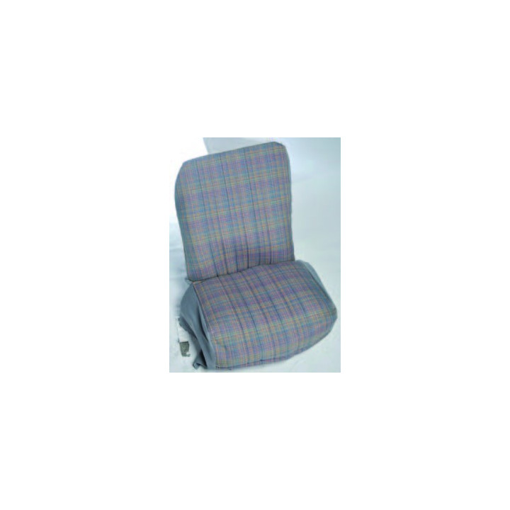 Ensemble de garniture tissu écossais 1 banquette AV
+ 1 banquette ARR