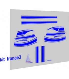 Autocollants France 3
