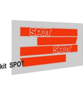 Autocollants Spot Orange