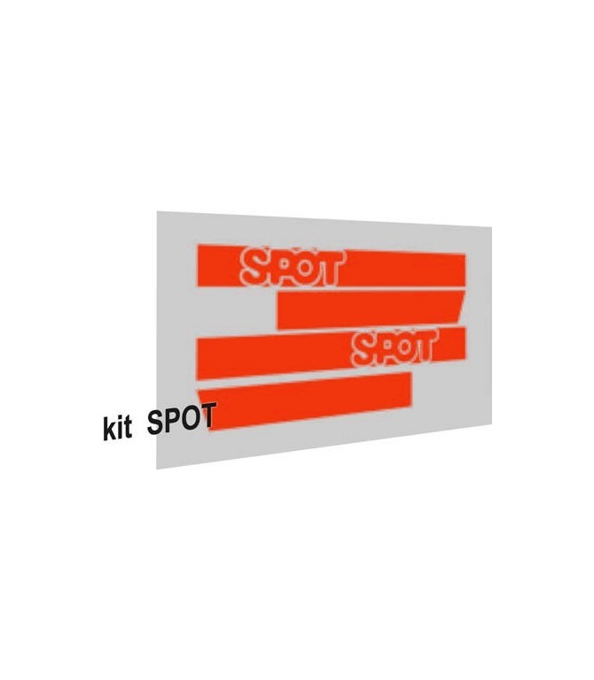 Autocollants Spot Orange
