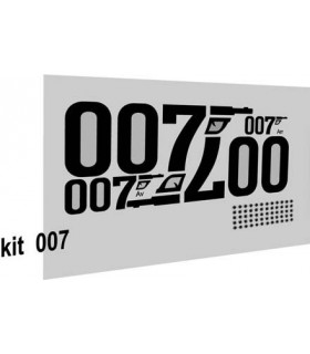 Autocollants 007