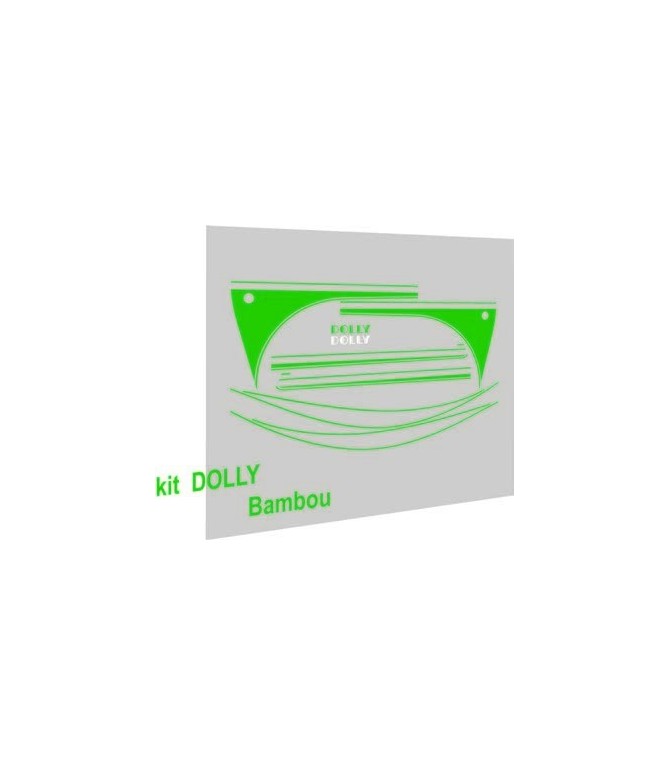 Autocollants Dolly Bambou