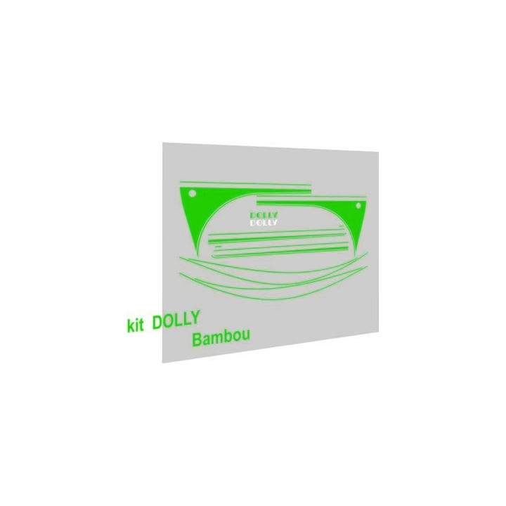 Autocollants Dolly Bambou