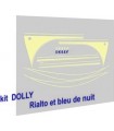 AUTOCOLLANTS 2CV DOLLY RIALTO & BLEU DE NUIT