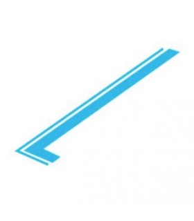 Autocollants Méhari Azur