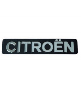 Monogramme inox en relief Citroën