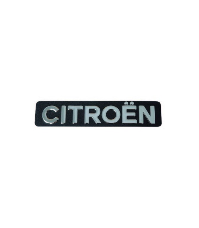 Monogramme inox en relief Citroën