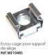 Ecrou cage pour support de siège
