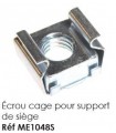 ÉCROU CAGE POUR SUPPORT DE SIÈGE POUR MÉHARI