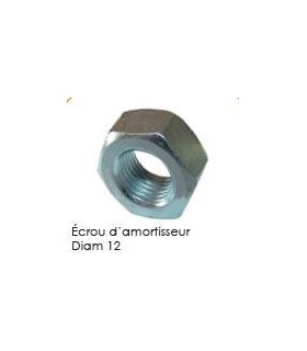 ECROU D'AMORTISSEUR DIAM 12 2CV MEHARI ET DERIVES