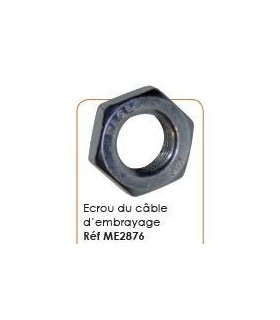 Ecrou du cable d'embrayage