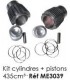 Kit cylindre + Pistons 435 cm3 