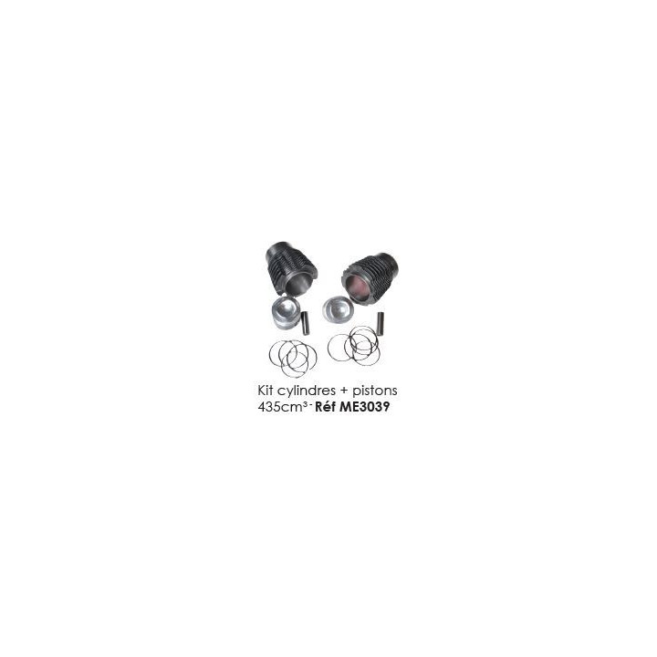 Kit cylindre + Pistons 435 cm3 