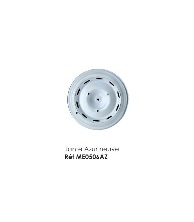 Jante azur neuve
