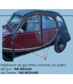 ENJOLIVEUR DE GOUTTIERE CHROME 2CV LA PAIRE