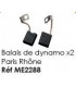Balais de Dynamo x2 Paris Rhome