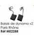 Balais de Dynamo x2 Paris Rhome