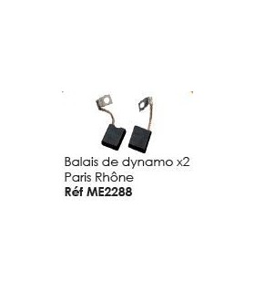 Balais de Dynamo x2 Paris Rhome