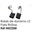 BALAIS DE DYNAMO PARIS RHONE POUR 2CV MEHARI OU DERIVES