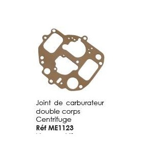 Joint de carburateur double corps (NON CENTRIFUGE)