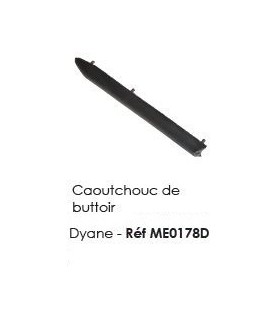 Caoutchouc de buttoir dyane