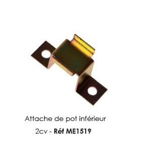 Attache de pot inferieur 2CV