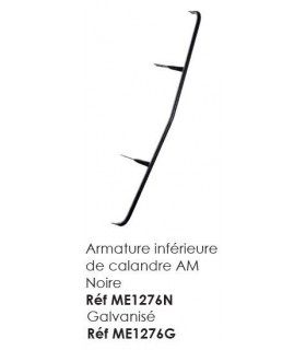 ARMATURE INFÉRIEURE DE CALANDRE ANCIEN MODÈLE GALVANISÉE POUR MÉHARI