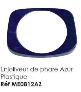 ENJOLIVEUR DE PHARE NOUVEAU MODÈLE PLASTIQUE AZUR POUR PHARE DE MÉHARI OU DYANE ACADIANE