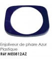 ENJOLIVEUR DE PHARE NOUVEAU MODELE PLASTIQUE AZUR POUR PHARE DE MEHARI OU DYANE ACADIANE