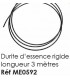 Durite d’essence rigide longueur 3 mètres
