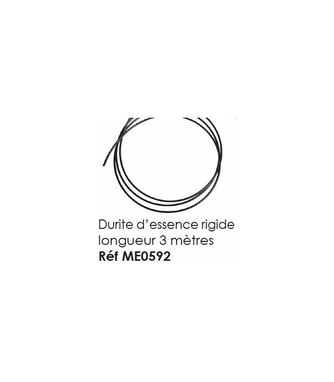 Durite d’essence rigide longueur 3 mètres