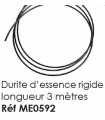 DURITE D'ESSENCE RIGIDE 3 METRES POUR PLATEFORME CHASSIS 2CV OU MEHARI