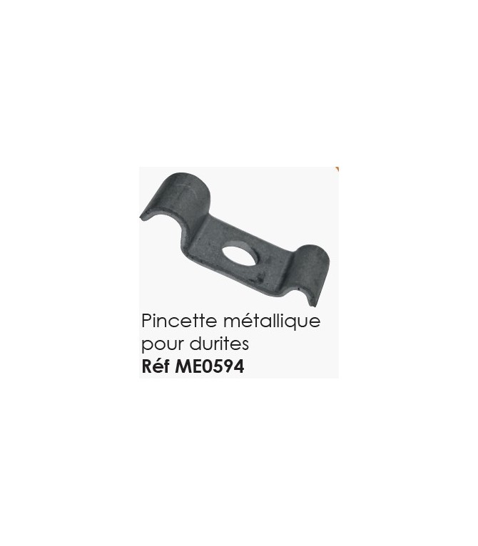 Pincette metallique pour durite / chassis unité