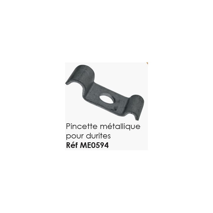 Pincette metallique pour durite / chassis unité