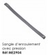 Sangle d’enroulement avec pression